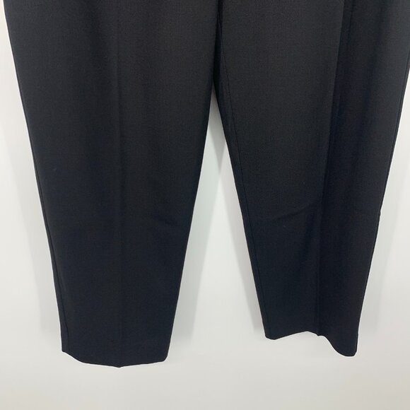 Away Luggage Travel Pants Black The Laid Back Trouser Wool Blend NWT - Picture 7 of 11